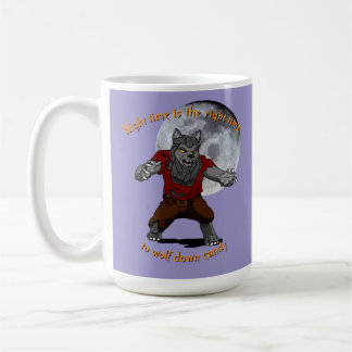 Mug Wolf - Bouton de loup-garou