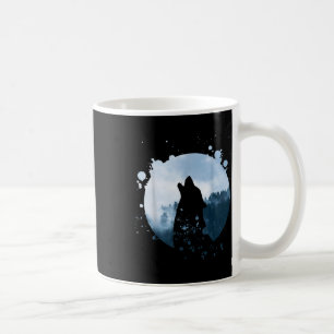 Mug Wolf Hommes Silhouette Animal Motif De l'environne