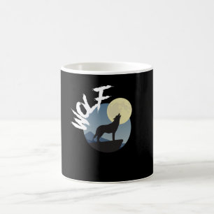 Mug Wolf Howl Wilderness Wildlife