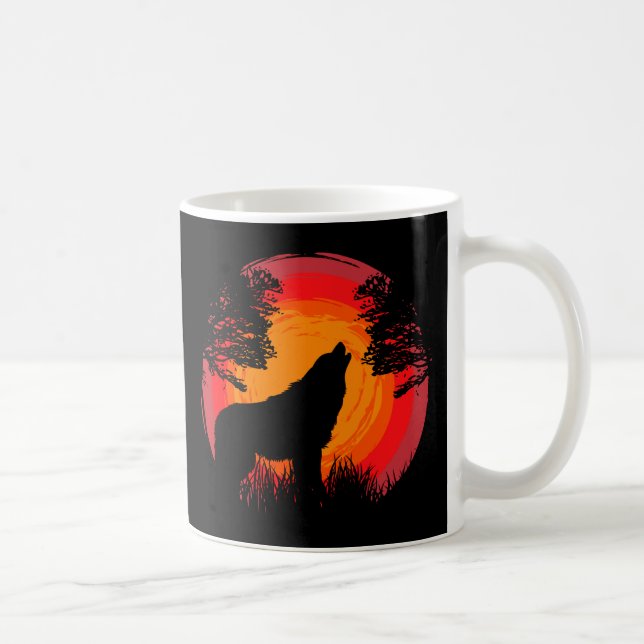 Mug Wolf Howling au soleil (Droite)