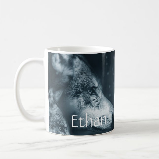 Mug Wolf Spirit Personnalisé (Gauche)