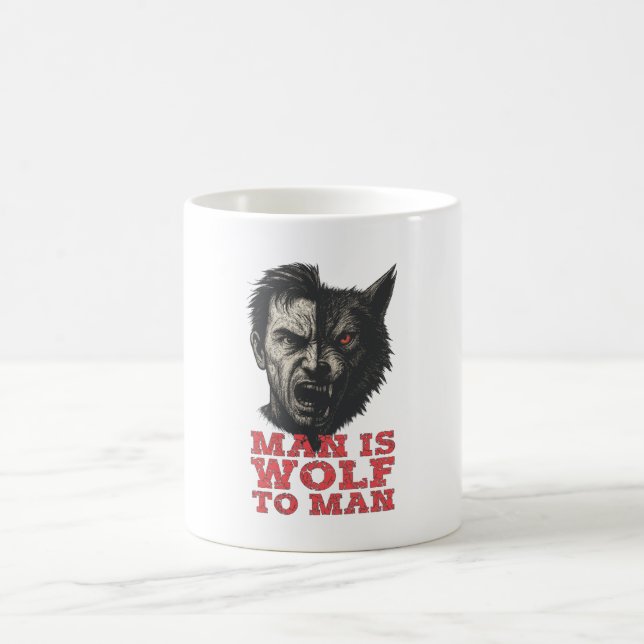 Mug Wolf to Man (Centre)