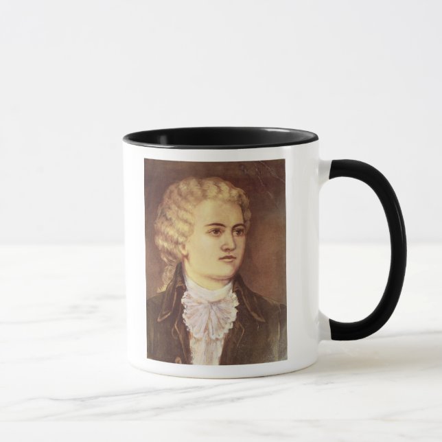 Mug Wolfgang Amadeus Mozart pendant son séjour (Droite)