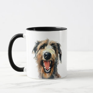 Mug Wolfhound coloré   Cute hound