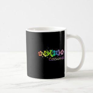 Mug Womens Cozumel, Mexique Watercolor Beach &amp; Sur