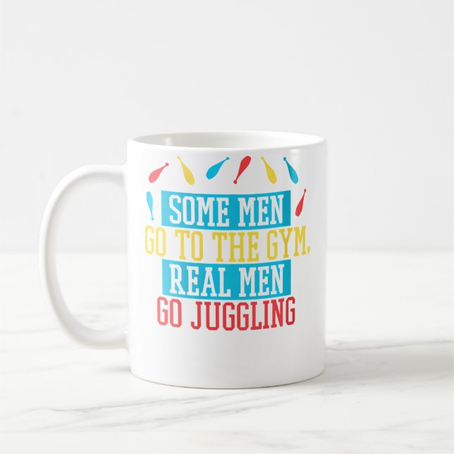 Mug Womens Funny Juggling Design For Men (Gauche)
