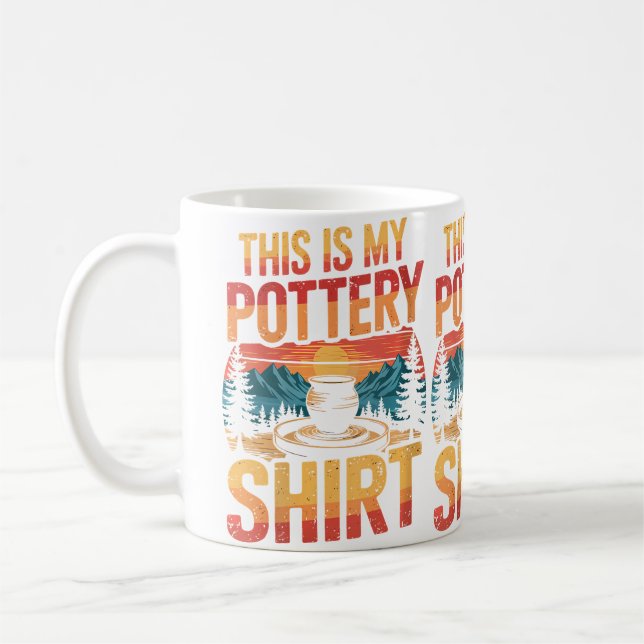 Mug Womens Funny Pottery (Gauche)
