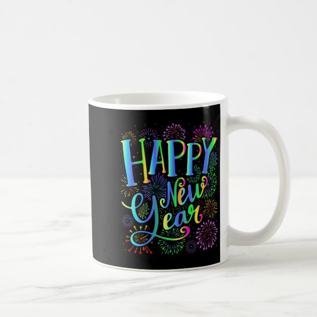 Mug Womens Happy New Year 2026 V-neck  (Droite)