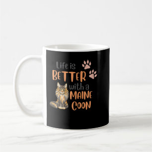 Mug Womens Maine Coon cite Life Is Better With A Main