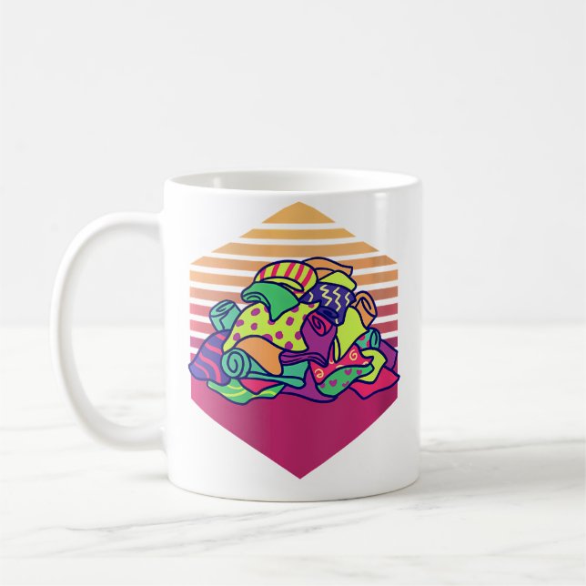 Mug Womens Quilting Vintage Quilting Lover (Gauche)