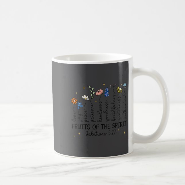 Mug Womens The Fruits Of The Srit Christian Wildflower (Droite)