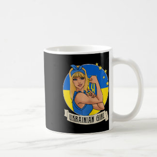 Mug Womens Ukrainian Girl Ukraine Flag Merchandise Ukr