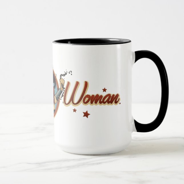 Mug Wonder Woman Bombshell Name Graphic (Droite)
