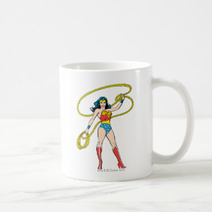 Mug Wonder Woman debout avec Lasso