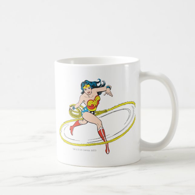 Mug Wonder Woman entouré de Lasso (Droite)