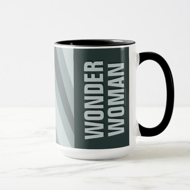 Mug Wonder Woman Profil rétrospectif Sunburst (Droite)