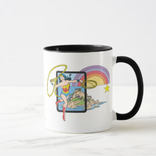 Mug Wonder Woman Rainbow