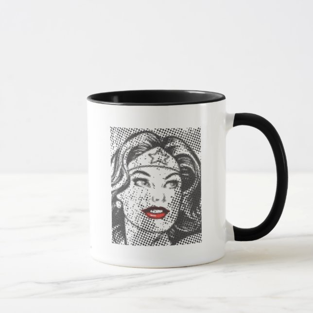 Mug Wonder Woman Red Lips (Droite)