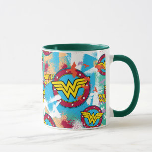 Mug Wonder Woman Spray Motif de peinture
