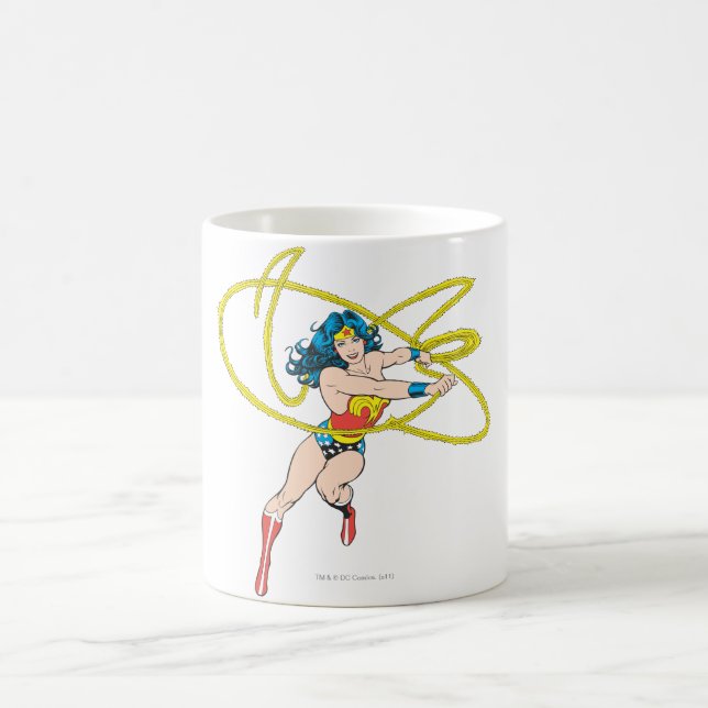 Mug Wonder Woman tient Lasso 1 (Centre)
