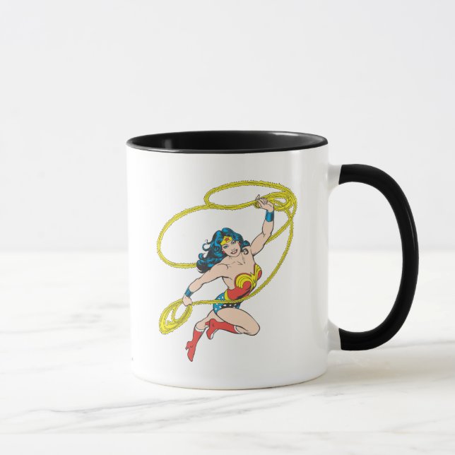 Mug Wonder Woman tient Lasso 3 (Droite)