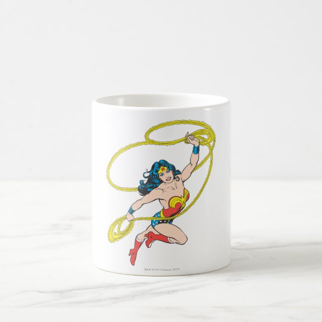 Mug Wonder Woman tient Lasso 3 (Centre)
