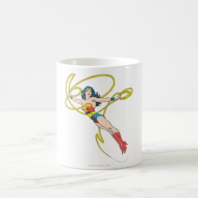 Mug Wonder Woman tient Lasso 4 (Centre)