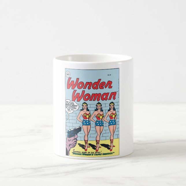 Mug Wonder Woman Triple Identity (Centre)