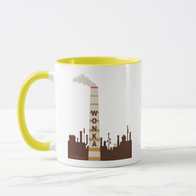 Mug Wonka Factory Silhouette (Gauche)