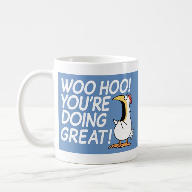 Mug WOO HOO ! TU FAIS BEAUCOUP ! Sandra Boynton (Gauche)