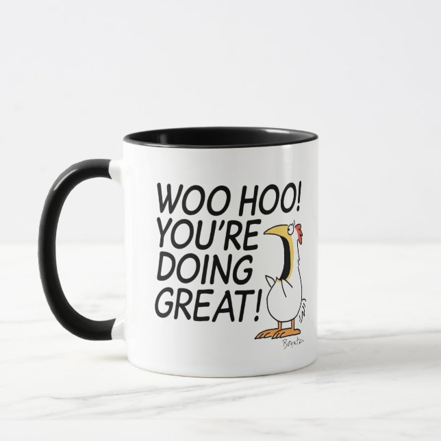 Mug WOO HOO! VOUS ÊTES FANTASTIQUE ! Sandra Boynton (Gauche)