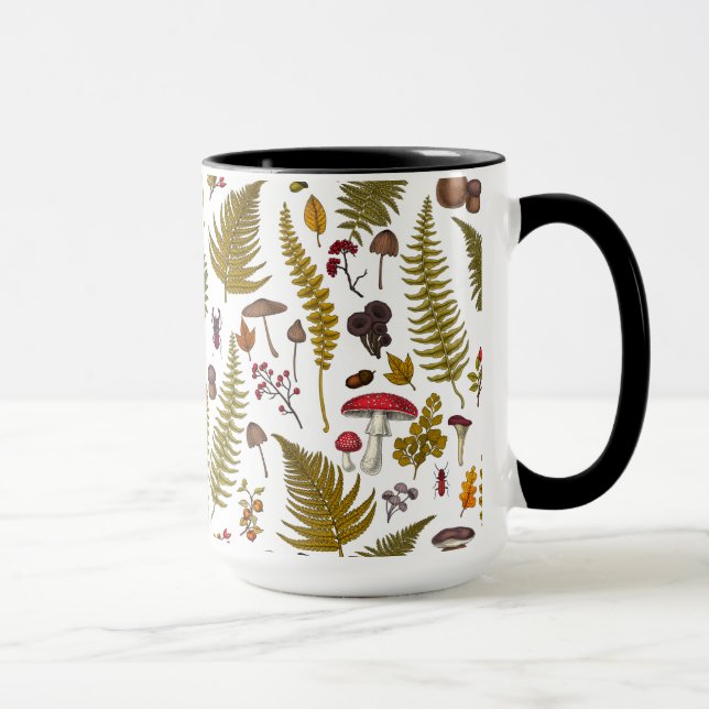 Mug Woodland flora and fauna 2 (Droite)