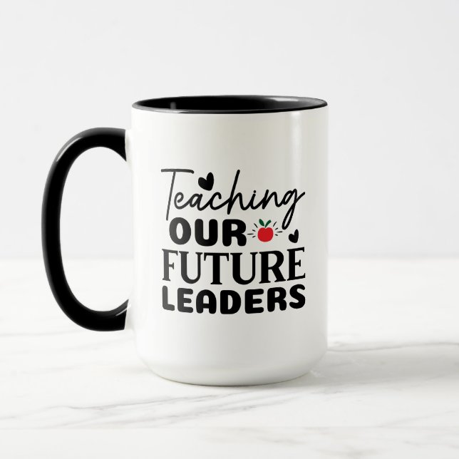 Mug Wordart pour l'enseignement de nos futurs dirigean (Gauche)