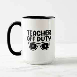 Mug Wordart Prof Hors Service