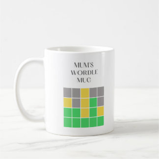 Mug Wordle pour maman