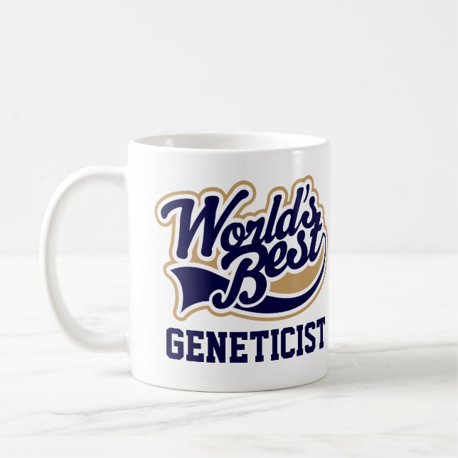Mug World Best Geneticist Gift (Gauche)