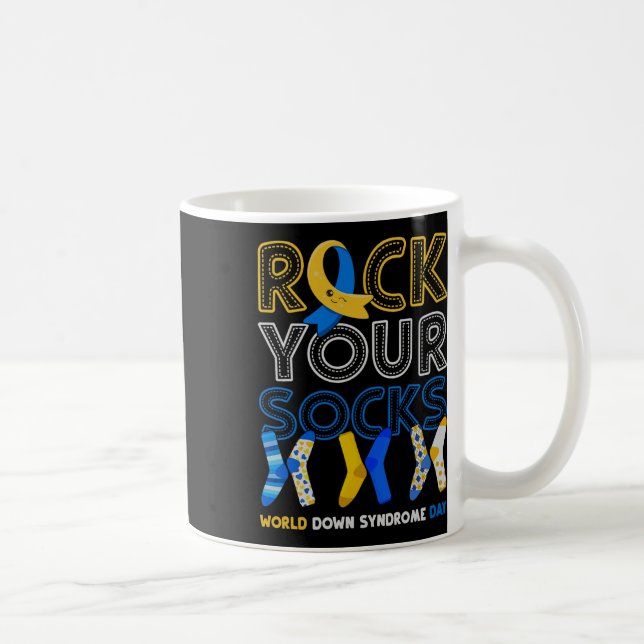 Mug World Down Syndrome Day Faites connaître vos chaus (Droite)