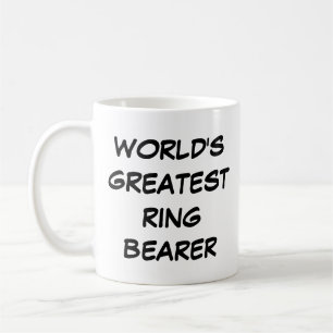 Mug "World Greatest Ring Bearer"
