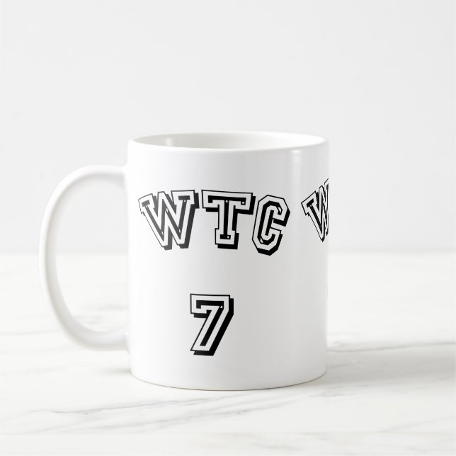 Mug World Trade Center construisant WTC 7 (Gauche)