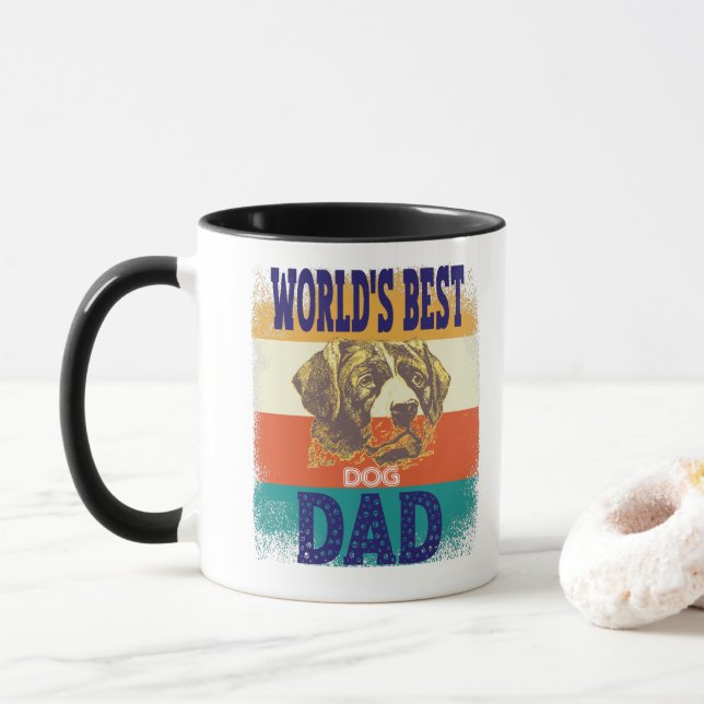 Mug world's best dog dad (Avec donut)