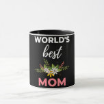 Mug World's Best Mom<br><div class="desc">World's Best Mom design. This is a short sentimental quote which is great as a gift for Mother's day. Also suitable as a general mother gift for Birthday,  Christmas or Valentine's Day.</div>