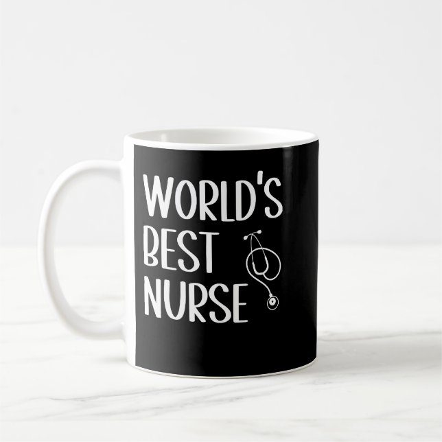 Mug Worlds Best Nurse (Gauche)