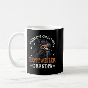 Mug World's Greatest Rottweiler Grandpa Funny Rottie P