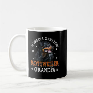Mug World's Greatest Rottweiler Grandpa Funny Rottie P