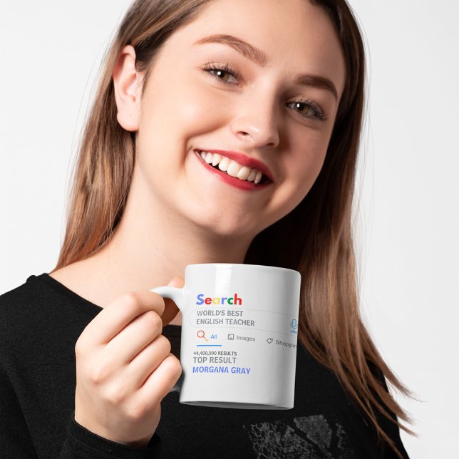 Mug WORLDS MEILLEUR ENSEIGNANT ANGLAIS AMUSANT Top Rés (Créateur téléchargé)