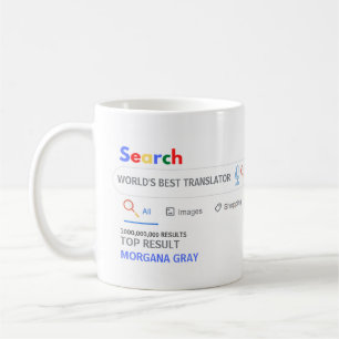 Mug WORLDS MEILLEUR TRADUCTEUR Recherche de nouveauté