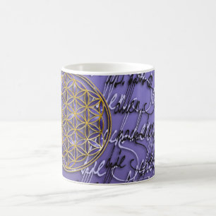 Mug Worte Der Blume Des Lebens