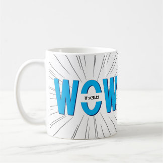 MUG WOW　びっくりした