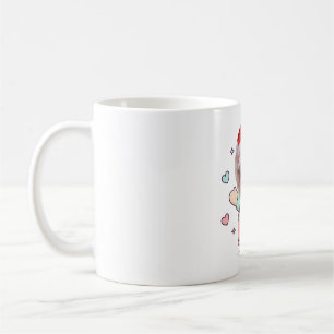 Mug Wrap avec personnage de dessin animé pastel mi