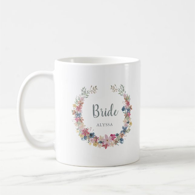 Mug Wreath lunaire | Mariée (Gauche)